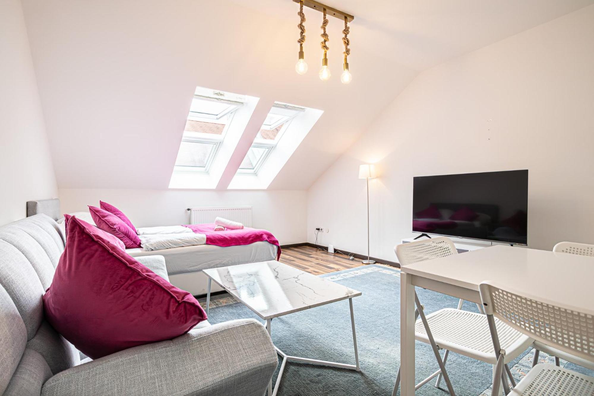 Airy Attic Apt.: Stylish Studio At Penzing Area Wien Exterior foto