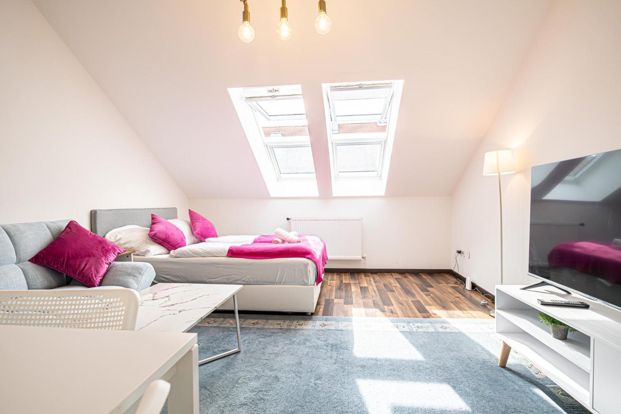 Airy Attic Apt.: Stylish Studio At Penzing Area Wien Exterior foto